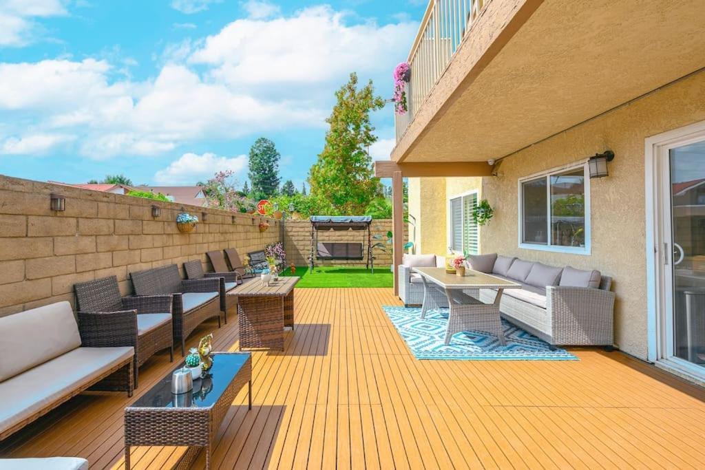 La Sunny House Beautiful Yard 7 Rooms 4 Bathrooms Near Disneyland & Hollywood & Downtown Гесієнда-Гайтс Екстер'єр фото